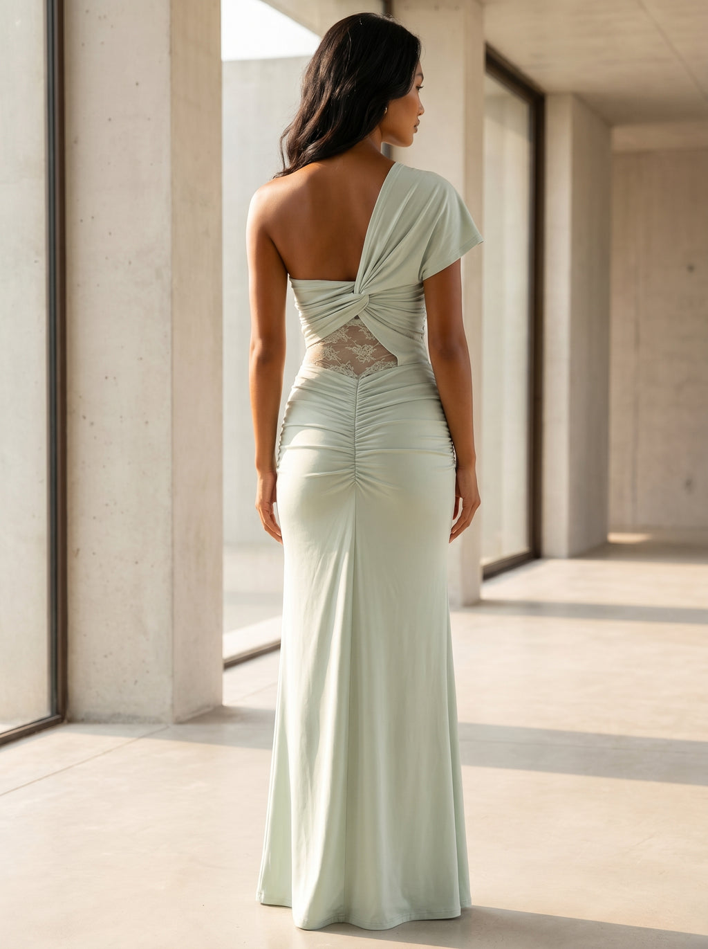Aphrodite Maxi Dress In Green