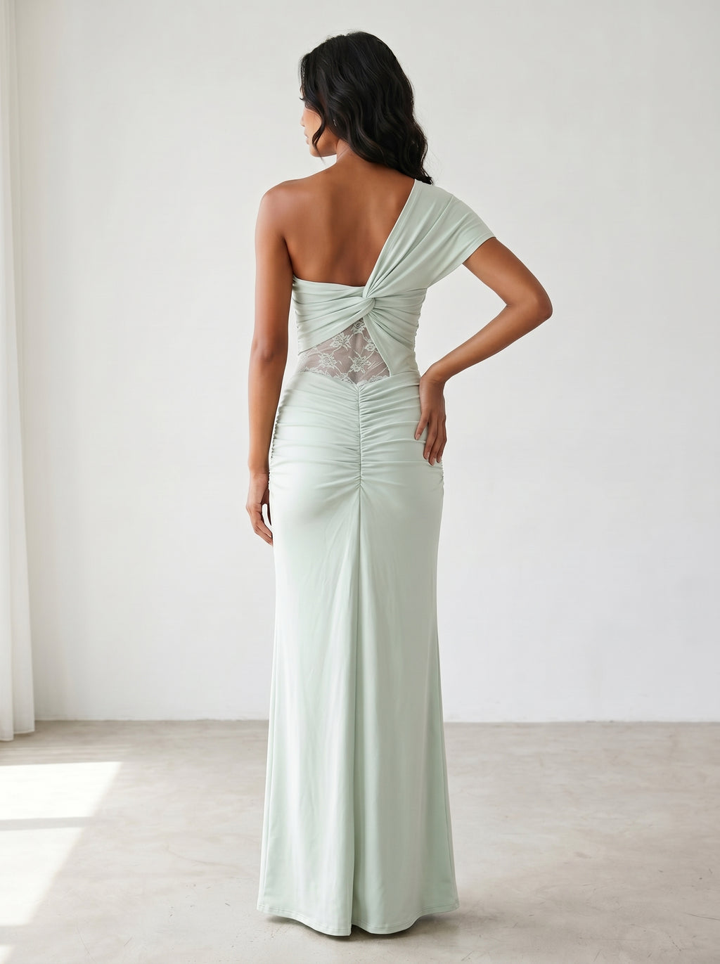 Aphrodite Maxi Dress In Green