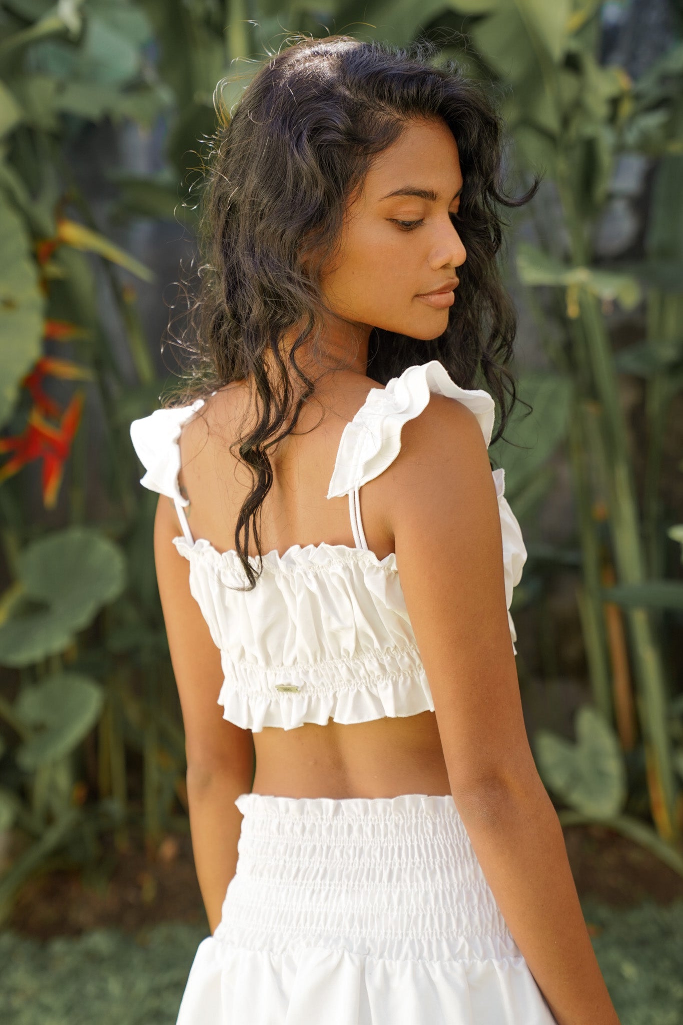 Bella Skirt Duo in White