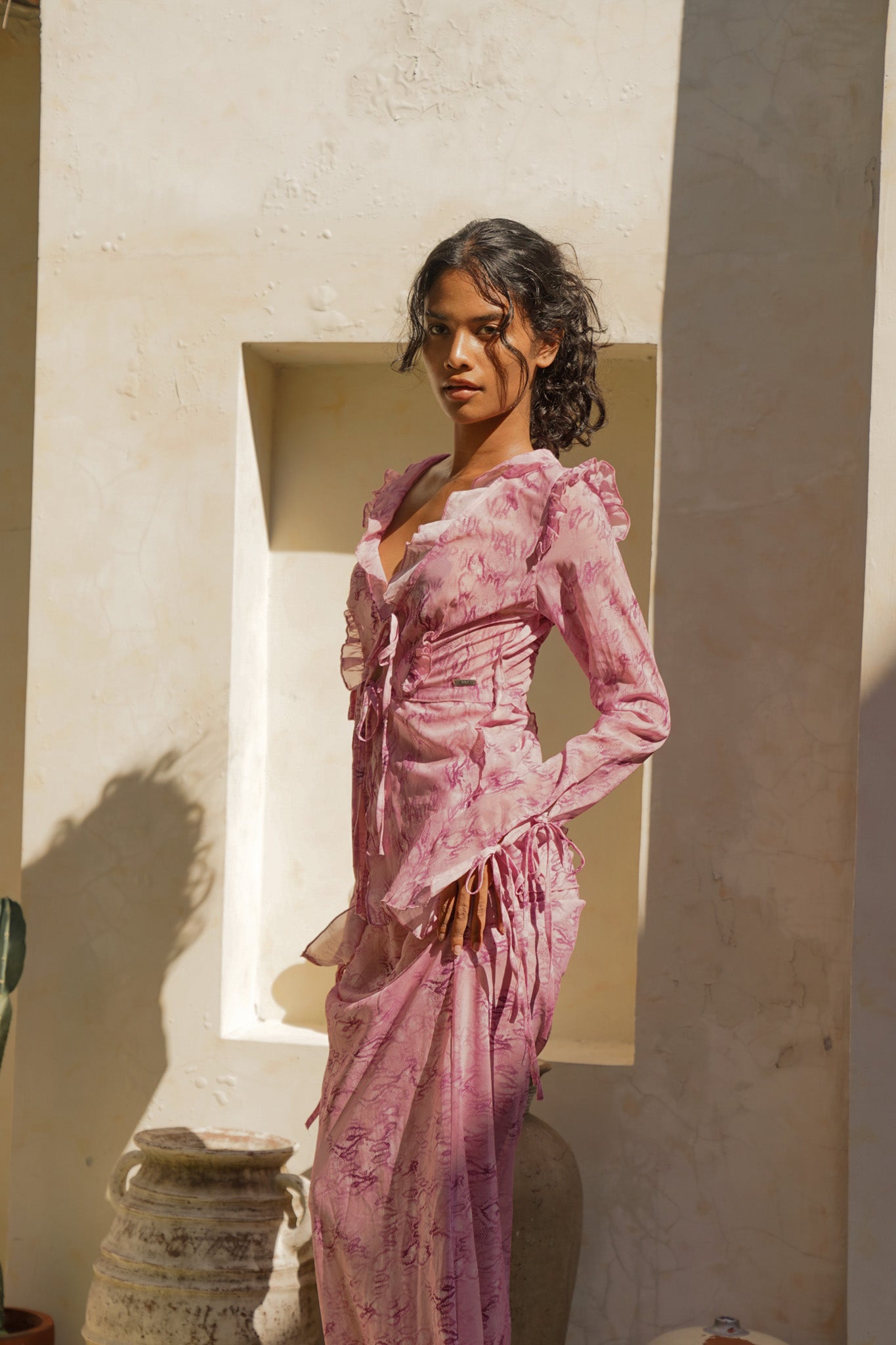 Livia Two Piece Set in Pink
