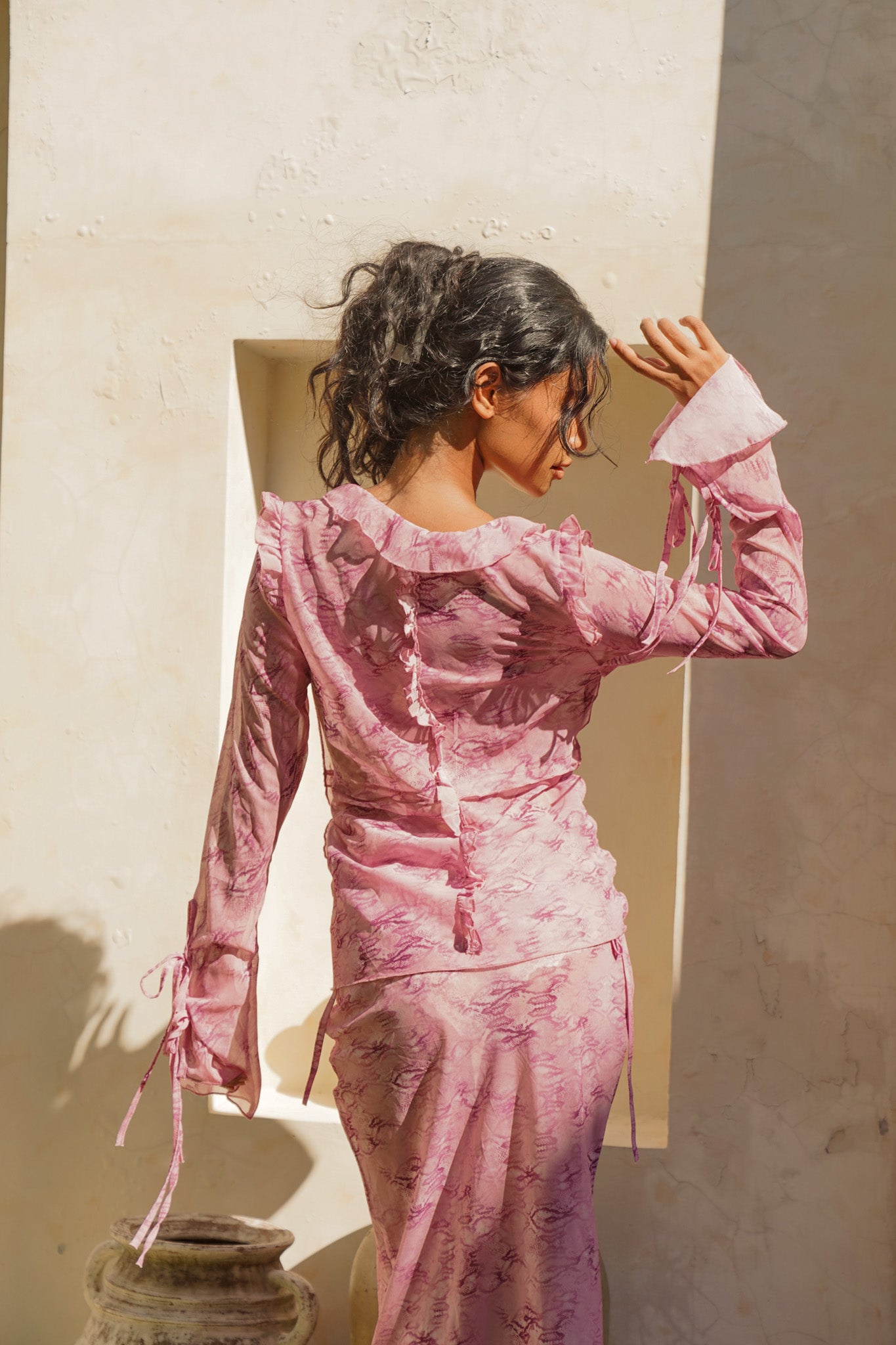 Livia Two Piece Set in Pink