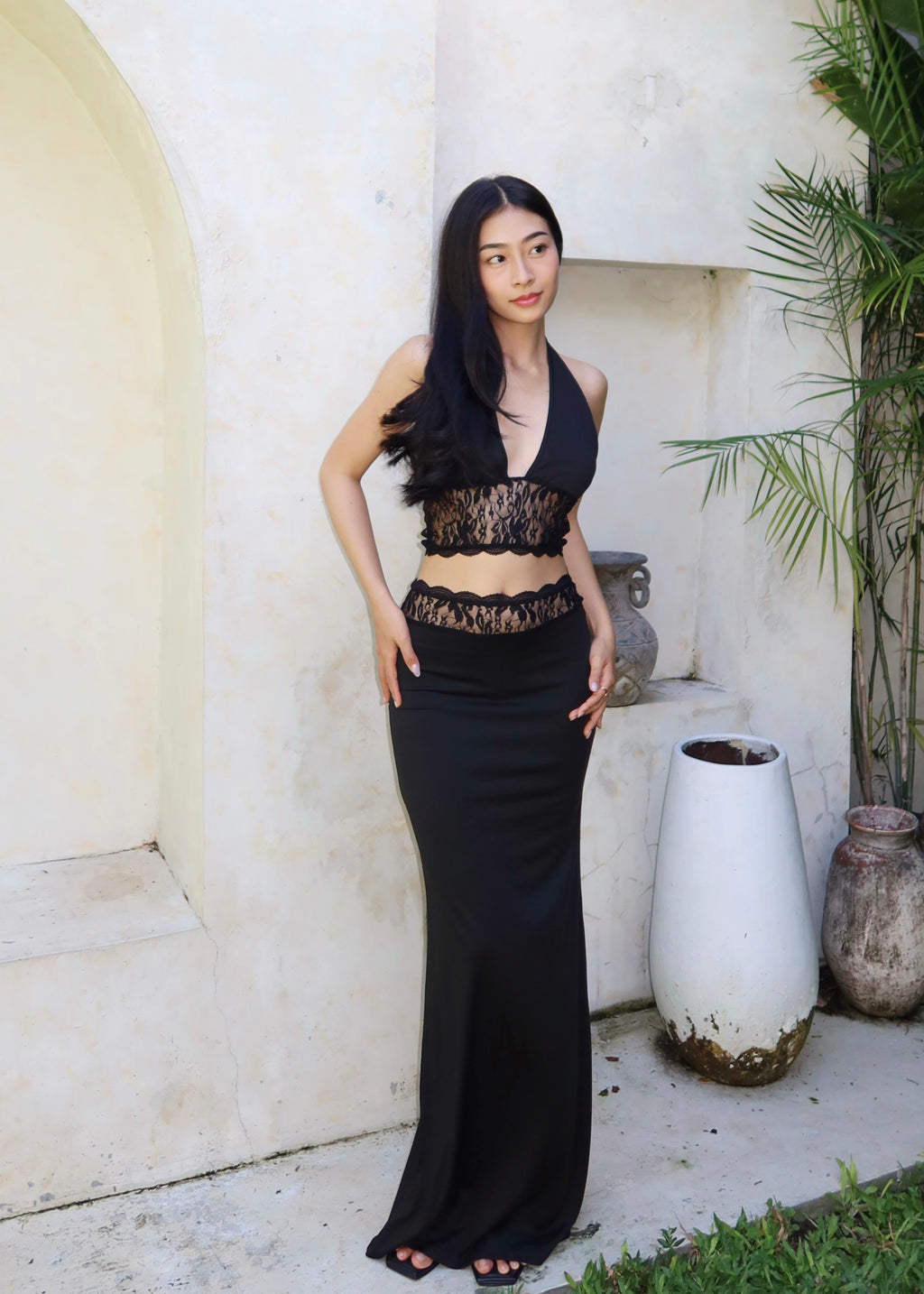 Siren Set In Black