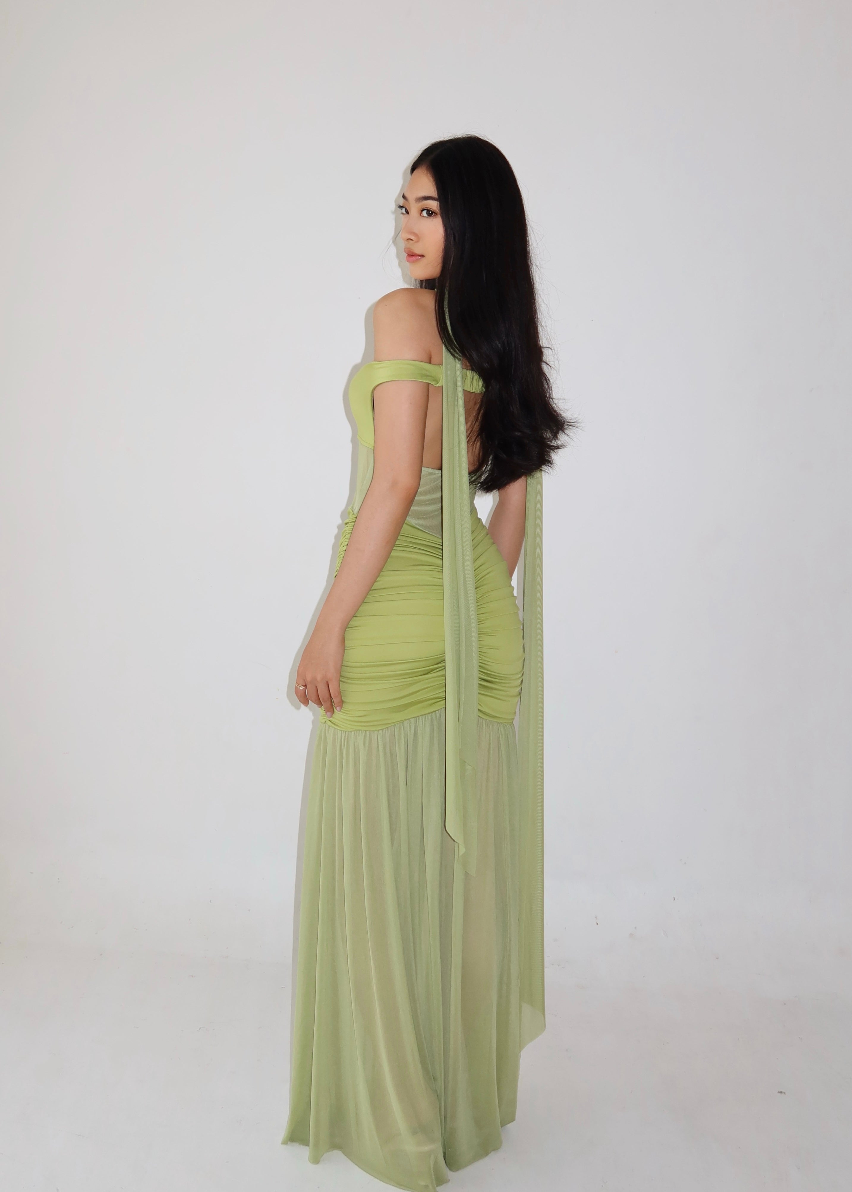 Lumi Mesh Gown