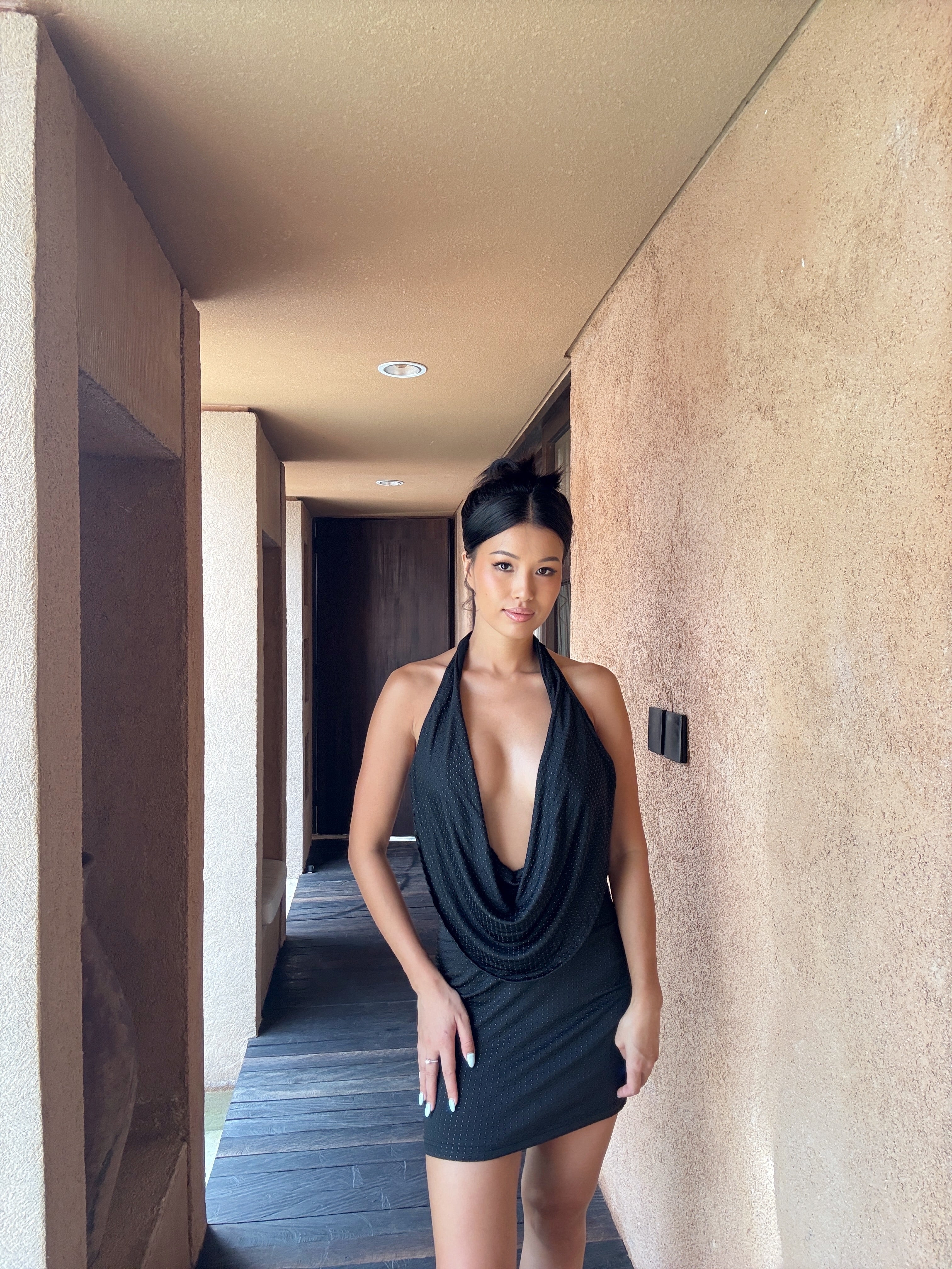 Adeline Dress in Black